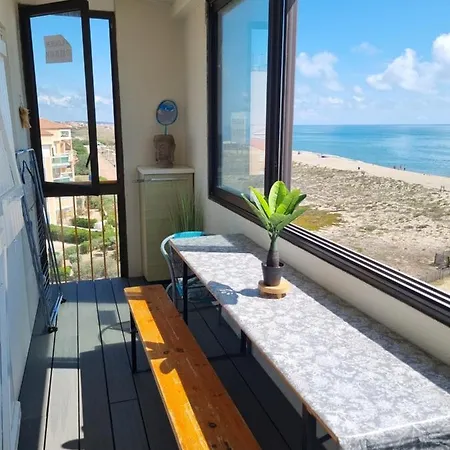 Duplex 2 Chambres Vue Panoramique Mer Le Barcares Exterior photo